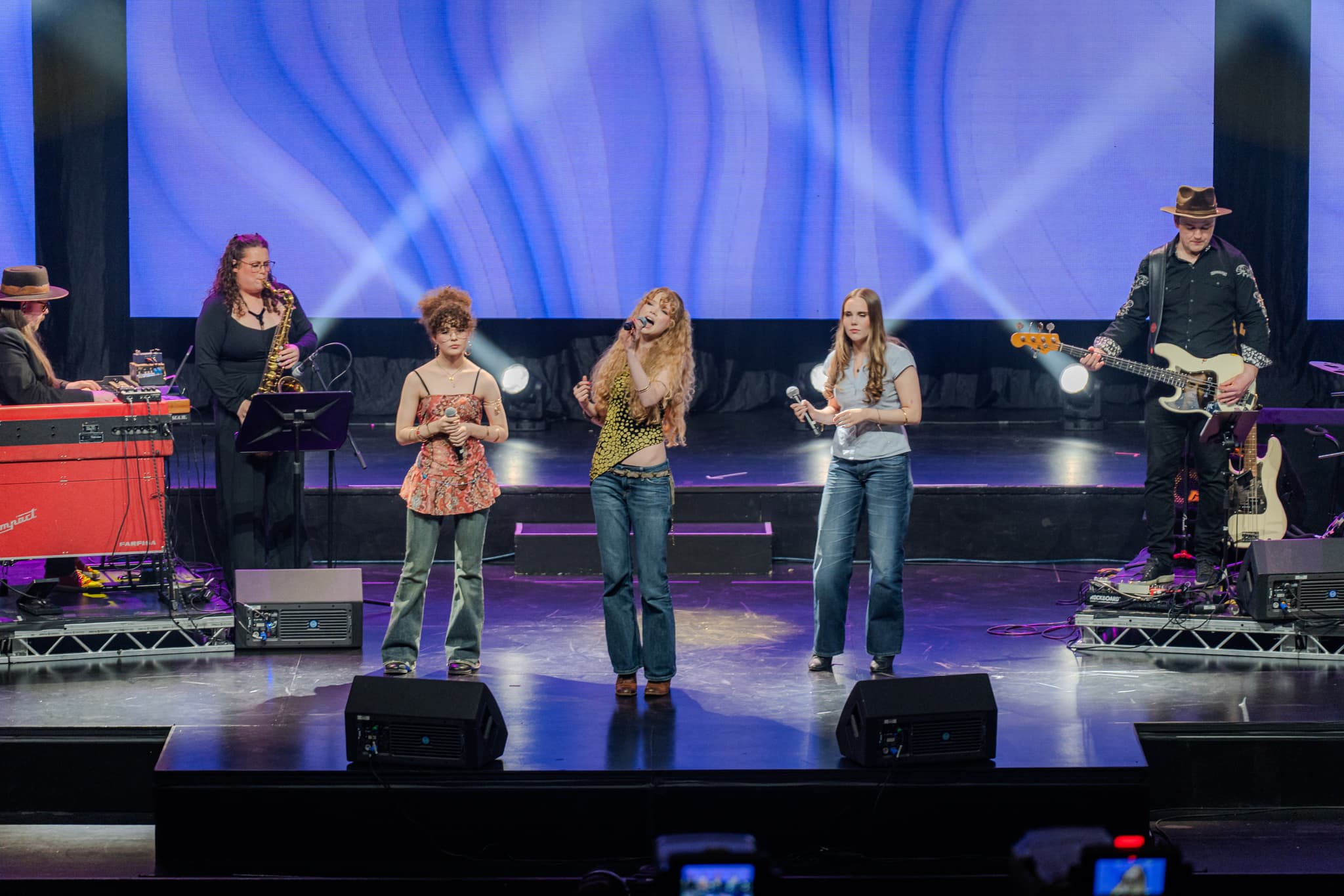 Katla Líf Drífu-Louisdóttir Kotze, Hrönn Claxton og Embla Hlökk Jóhannesdóttir